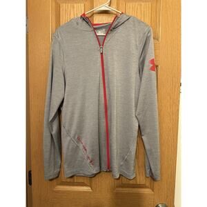 Under Armour Heat Gear, Loose Fit Sweater Jacket Active Wear Hoodie, Men S